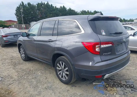 2019 Honda Pilot Ex-L из США, поврежденный, VIN 5FNYF5H45KB018293